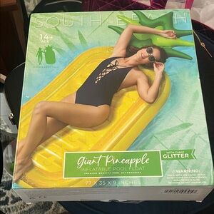 Giant Pineapple Inflatable Pool Float